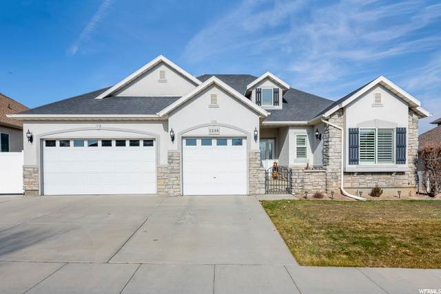 Single Family Homes for Sale at 1238 BATEMAN POINT Drive West Jordan, Utah 84084 United States