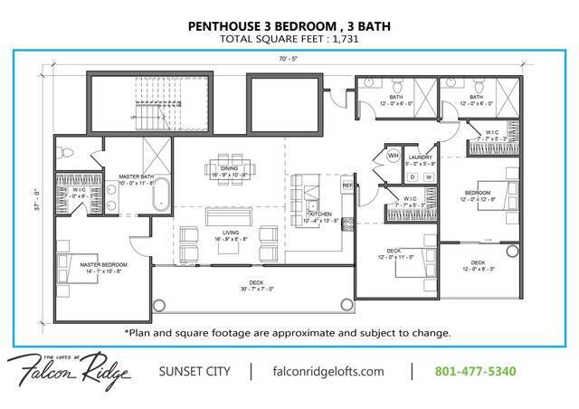 Condominiums for Sale at 504 2101 Street Sunset, Utah 84015 United States