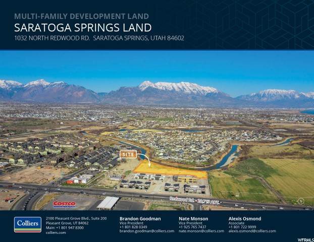 Land for Sale at 1032 REDWOOD Road Saratoga Springs, Utah 84043 United States