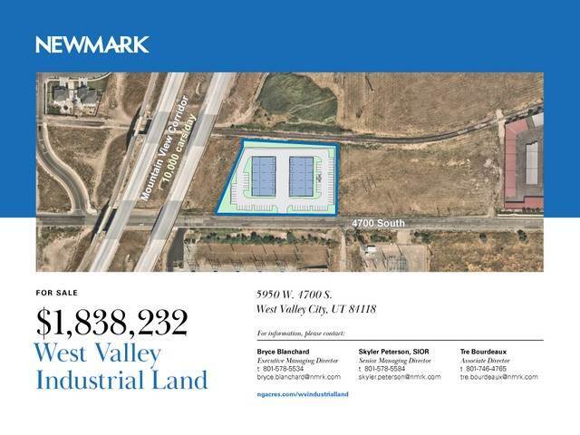 Land for Sale at 5950 4700 West Valley City, Utah 84118 United States