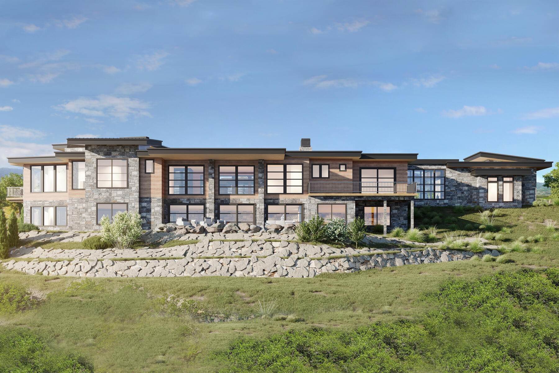 2. Single Family Homes for Sale at Internationally Awarded Architect Debuts Artistic Masterpiece in Park City 8710 Promontory Ridge Dr Park City, Utah 84098 United States