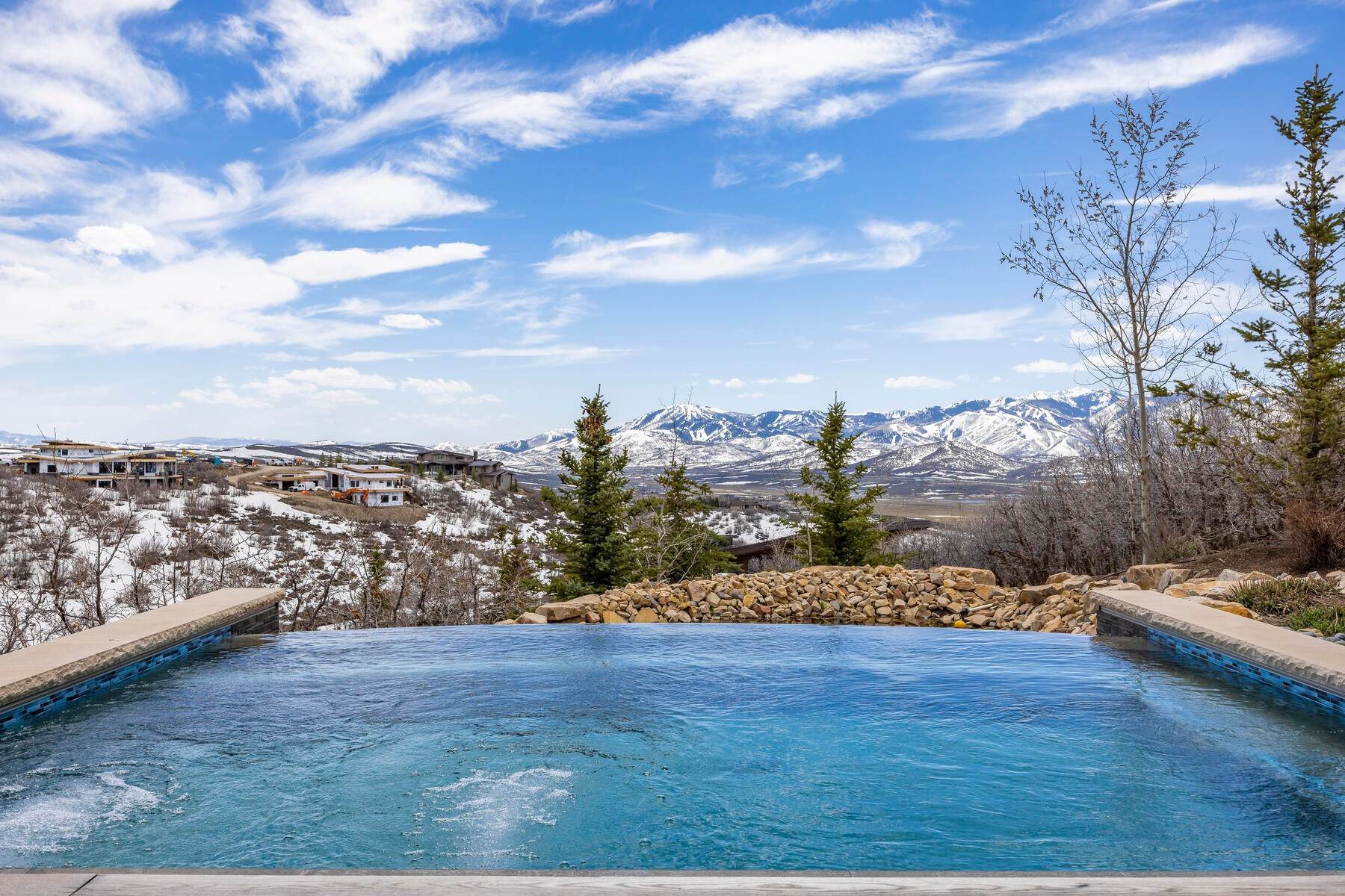 37. Single Family Homes for Sale at Top of the World Vistas and Luxury Amenities in Promontory Contemporary Home 8785 N Lookout Lane Park City, Utah 84098 United States