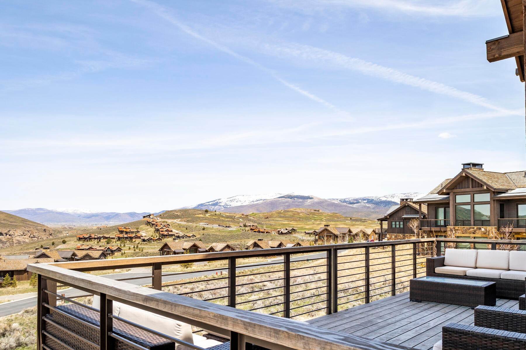 47. Single Family Homes for Sale at The Popular Juniper Cabin at Victory Ranch with just the Right Views! 6625 E Moon Light Dr Heber City, Utah 84032 United States