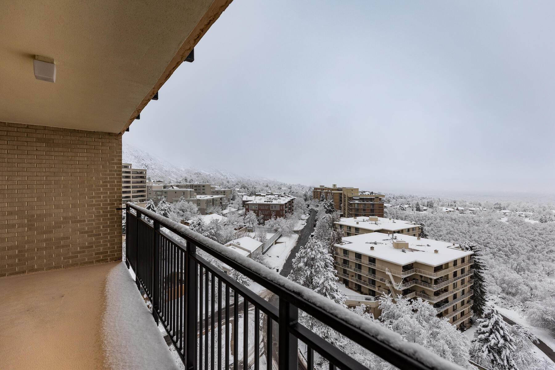 36. Condominiums for Sale at Remodeled Highrise Condo With Incredible Panoramic Views of the Entire Salt Lake 875 S Donner Way, Unit 1103 Salt Lake City, Utah 84108 United States