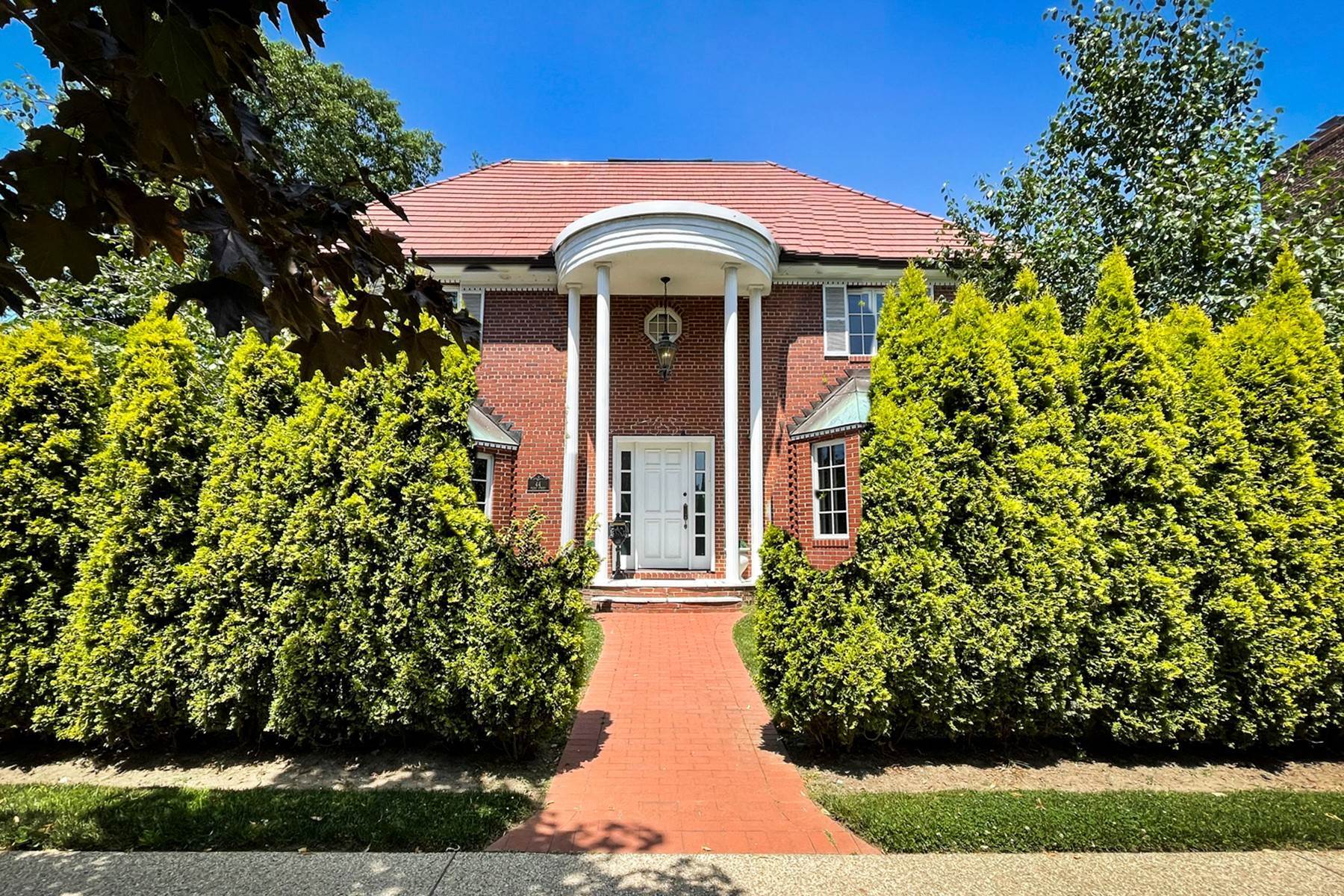 Single Family Homes for Sale at ‘GREEK REVIVAL CENTER HALL COLONIAL’ 44 Fleet Street, Forest Hills Gardens, Forest Hills, New York 11375 United States