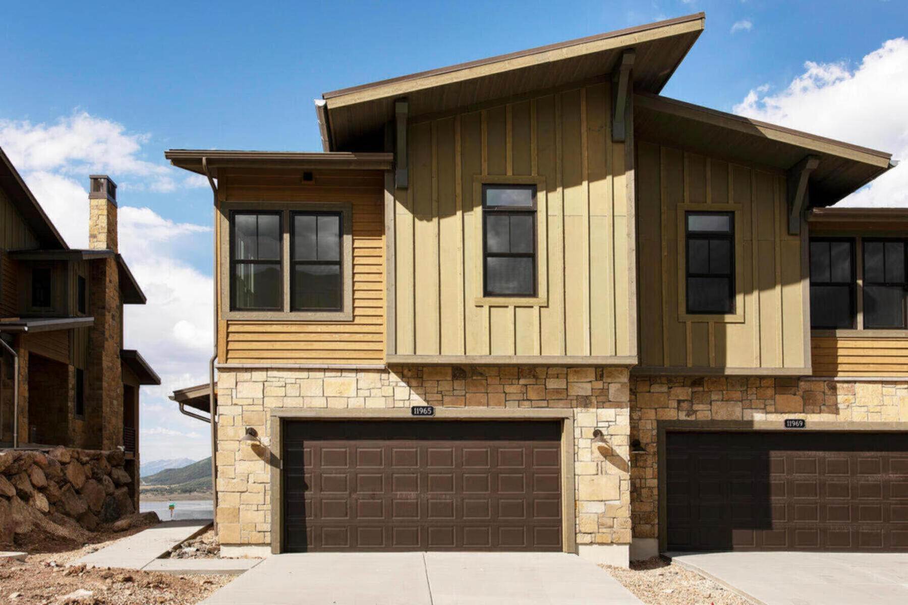 Townhouse for Sale at New Lakefront Community with Views of Deer Valley Resort & Jordanelle Reservoir 11715 N Shoreline Drive, Lot #69 Hideout Canyon, Utah 84036 United States