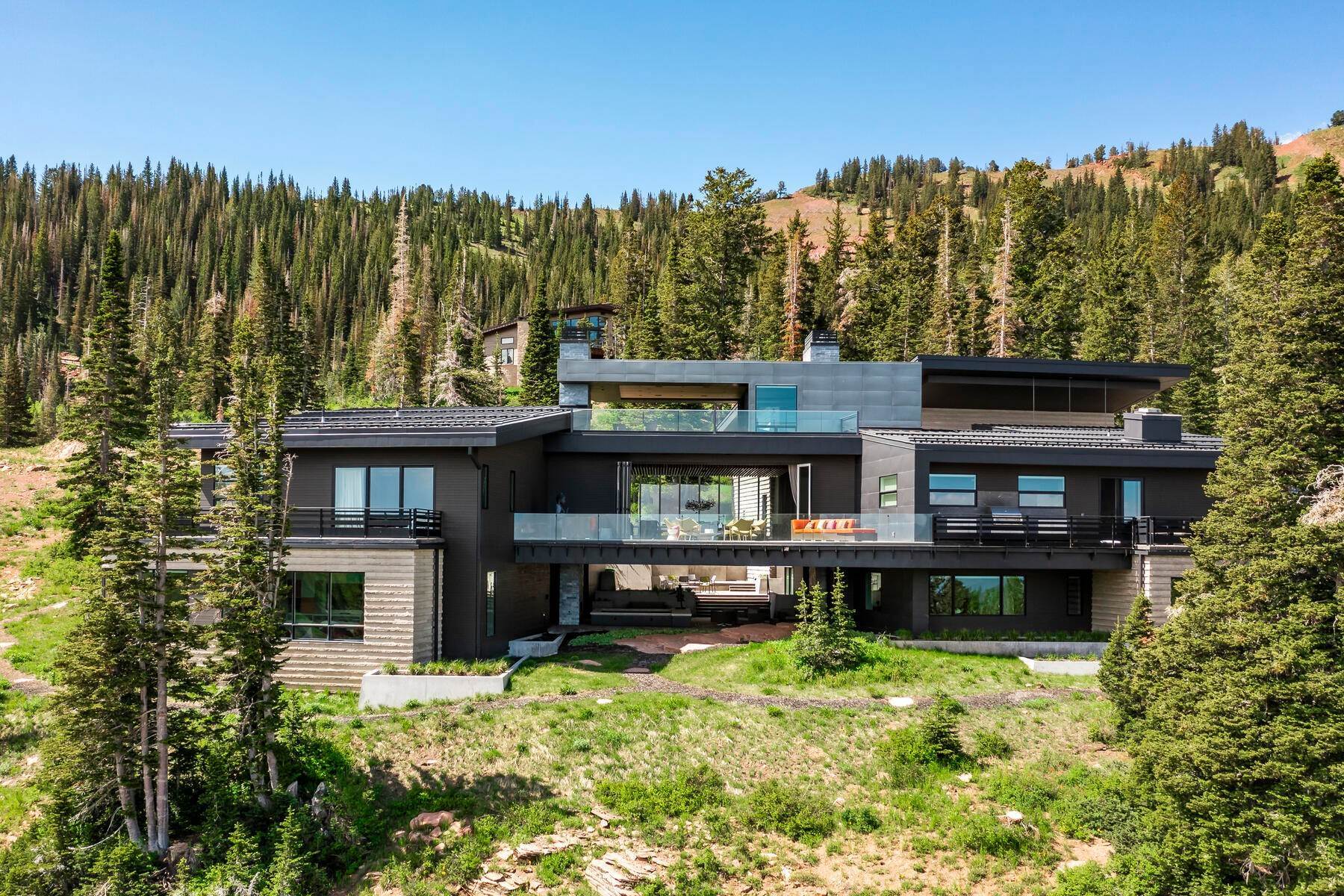1. Single Family Homes for Sale at Magnificent Modern Architecture With Unobstructed Down Valley Views 143 White Pine Canyon Road Park City, Utah 84060 United States