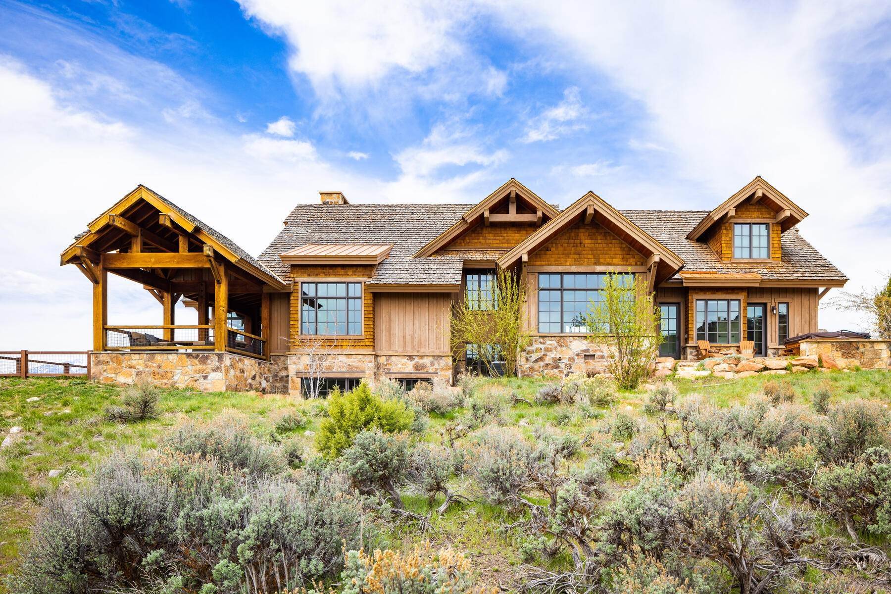 Property for Sale at Great Entertaining Home Offering Multiple Outdoor Living Spaces And Views 940 N Chimney Rock Road Heber City, Utah 84032 United States