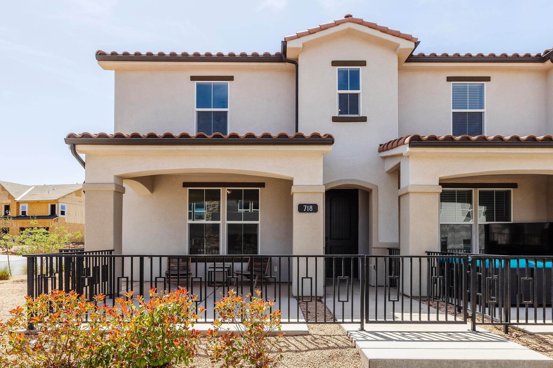 Townhouse for Sale at New Southwestern Contemporary Homes with Incredible Amenities in St. George Lot 23 Block 8, Desert Color St. George, Utah 84790 United States