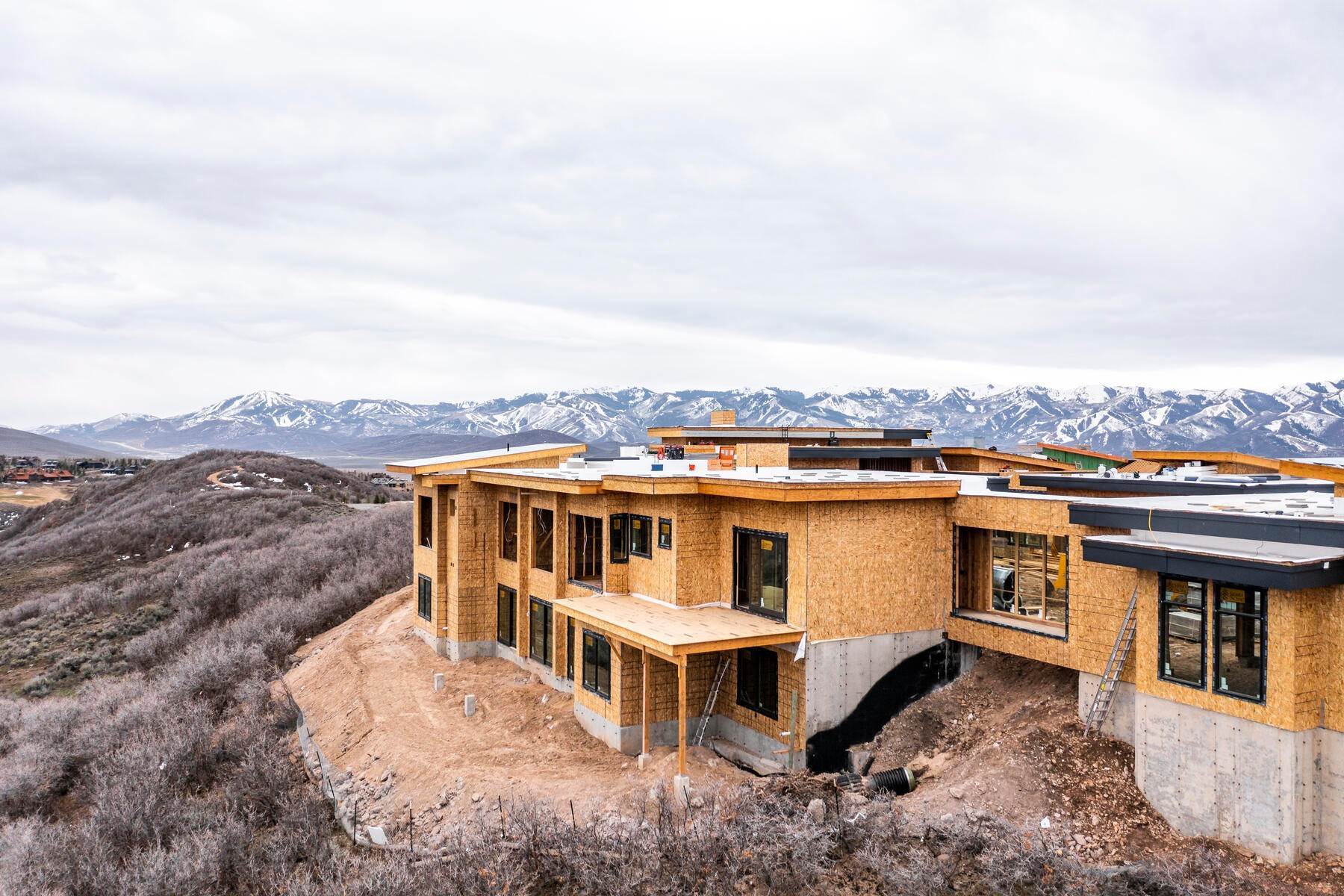 39. Single Family Homes for Sale at Internationally Awarded Architect Debuts Artistic Masterpiece in Park City 8710 Promontory Ridge Dr Park City, Utah 84098 United States