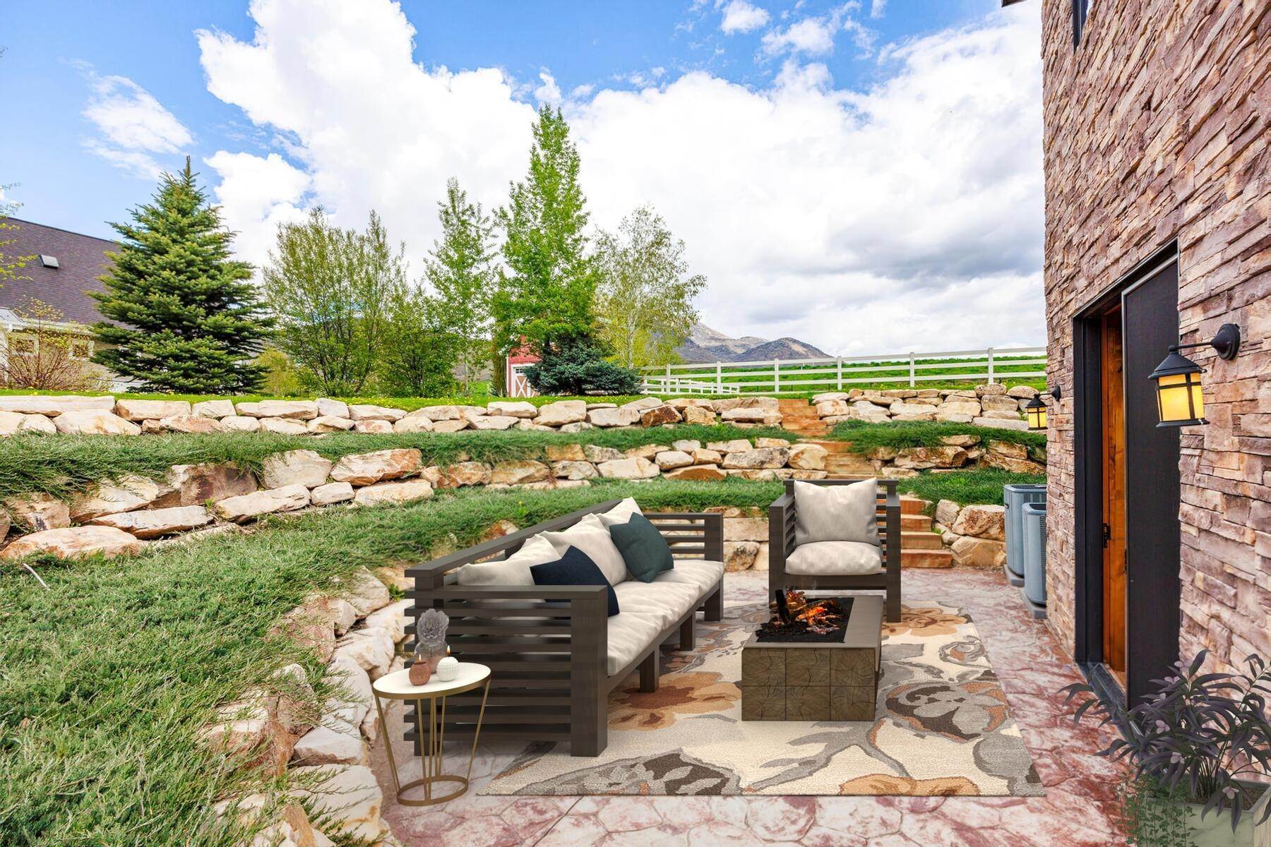 36. Single Family Homes for Sale at Professionally Designed 1-Acre Custom Equestrian Arena & Mountain Modern Home 745 E Dutch Valley Dr Midway, Utah 84049 United States