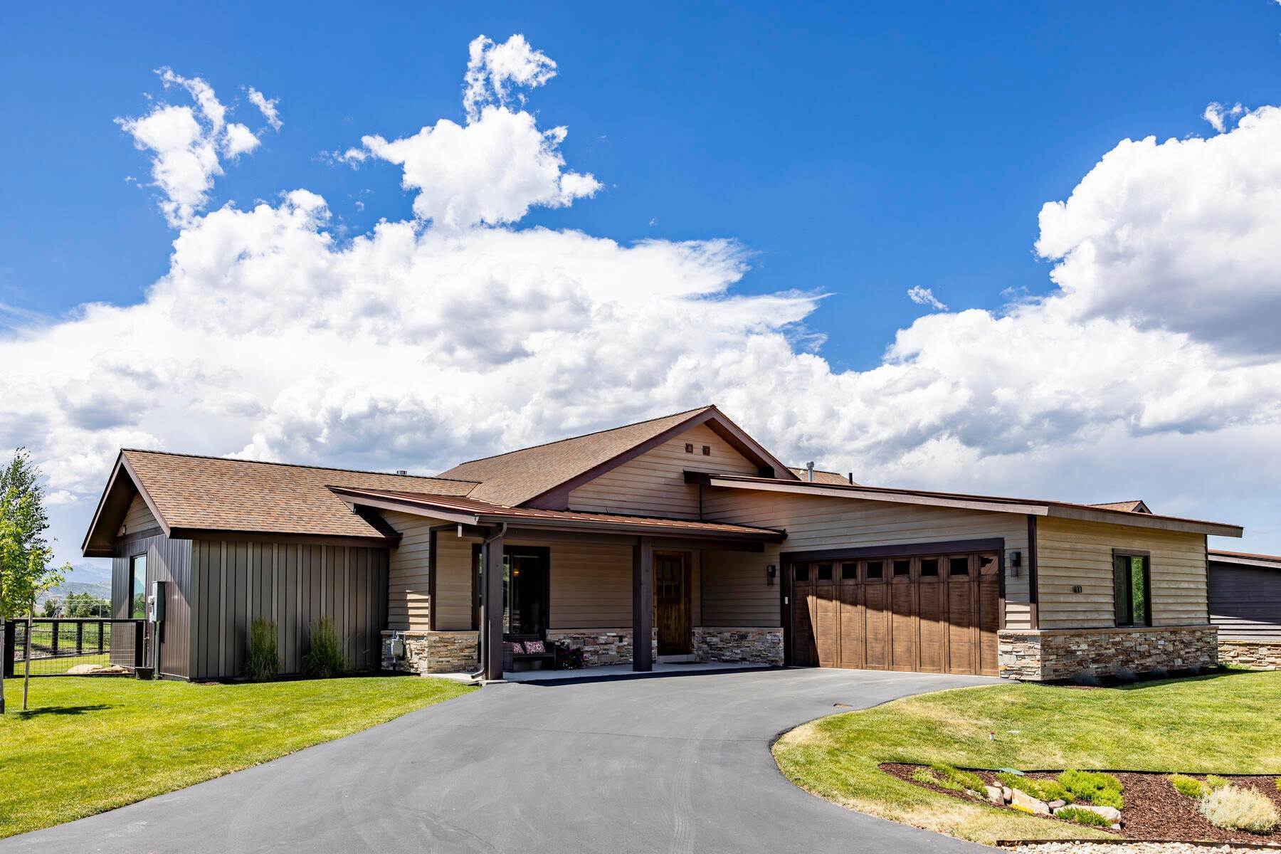 Single Family Homes for Sale at Gateway Rambler with Panoramic Wasatch Mountain Views 617 Thorn Creek Drive Kamas, Utah 84036 United States