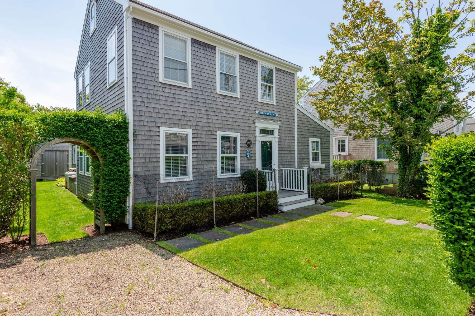 1. Single Family Homes for Sale at 107 R Orange Street Nantucket, Massachusetts 02554 United States