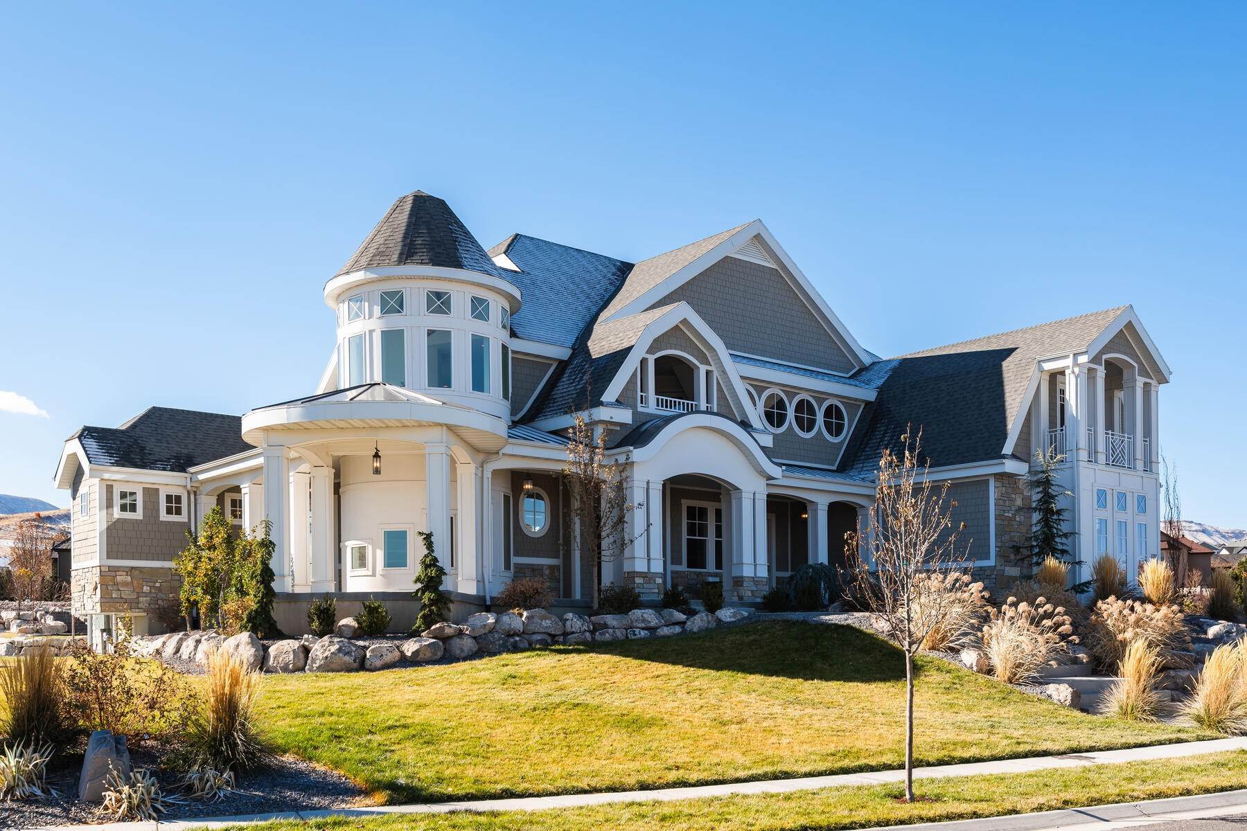 Single Family Homes for Sale at Brand New Hamptons 3297 W Blue Springs Ln Bluffdale, Utah 84065 United States
