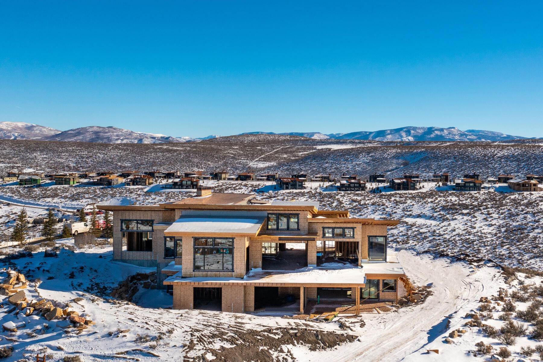 8. Single Family Homes for Sale at Big Ski and Golf Views from this New Mountain Home Right Across The Street From 6704 Painted Valley Pass Park City, Utah 84098 United States