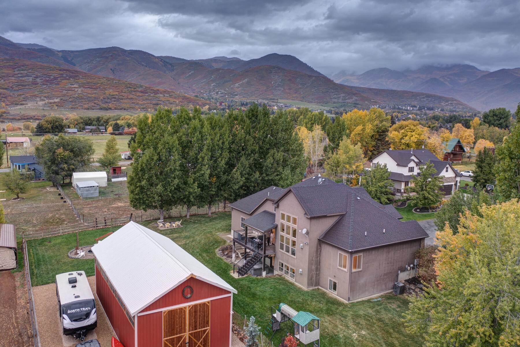 46. Single Family Homes for Sale at Picture Perfect Family Farmhouse In The Heart Of Midway 30 South 240 West Midway, Utah 84049 United States