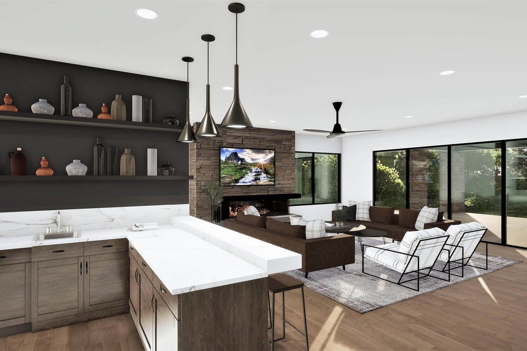 25. Single Family Homes for Sale at Sophisticated New Construction with Sweeping Park City Views and Full Membership 8591 N Promontory Ridge Drive Park City, Utah 84098 United States