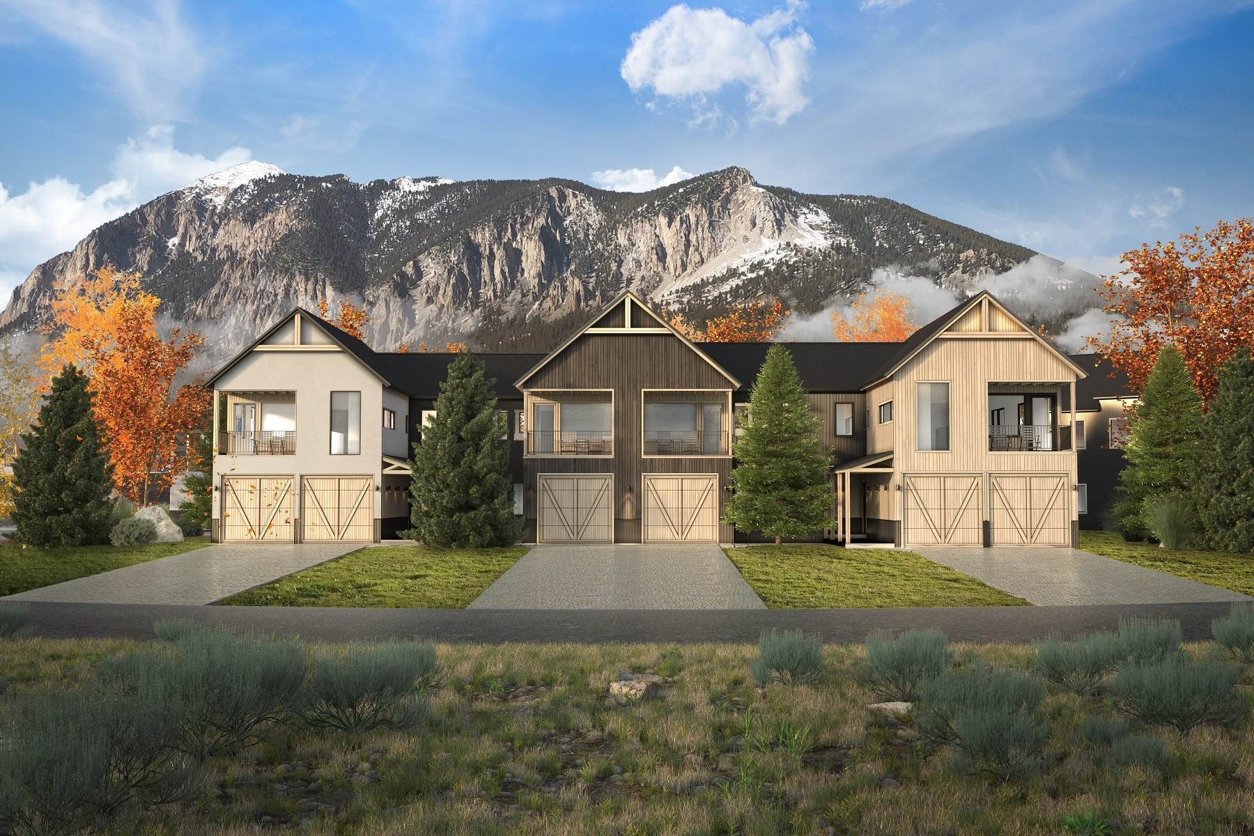 Townhouse for Sale at Crested Butte's Newest Townhome Project 231 Elk Valley Road, Building 1, Unit 1 Crested Butte, Colorado 81224 United States