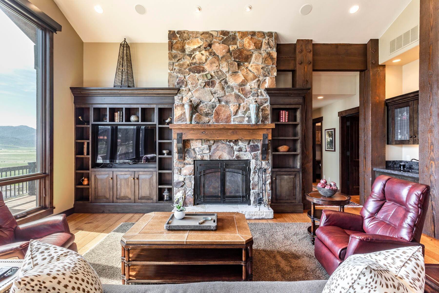 5. Single Family Homes for Sale at Striking Mountain Ranch Home With Extraordinary Views 5880 Mountain Ranch Dr Park City, Utah 84098 United States