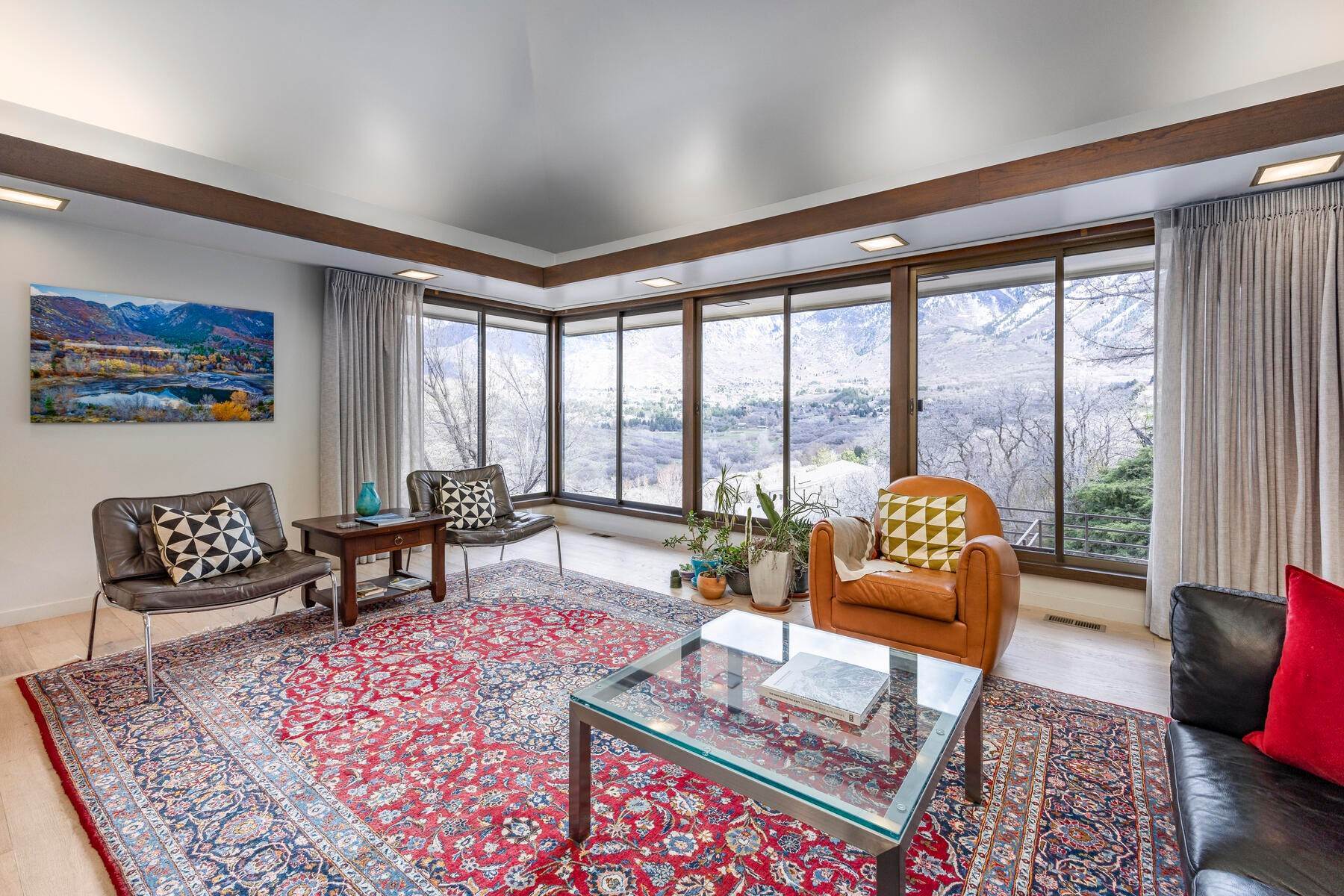 2. Single Family Homes for Sale at Mid Century Modern Home with Views of Little Cottonwood Canyon 2496 E Charros Rd Sandy, Utah 84092 United States