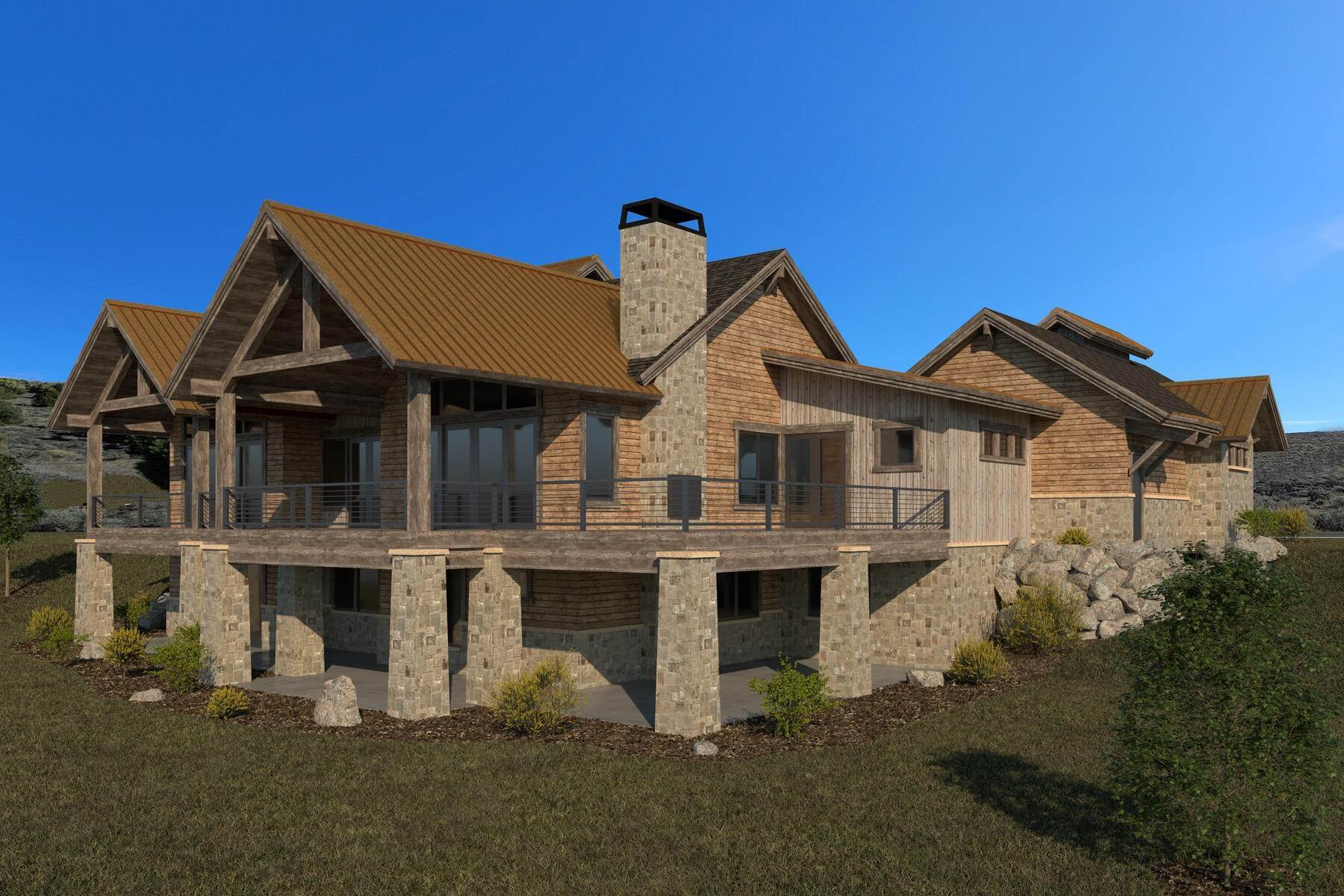 5. Single Family Homes for Sale at New Red Ledges Construction with Exceptional Valley to Mountain Views 3220 Horsehead Peak Court Heber, Utah 84032 United States