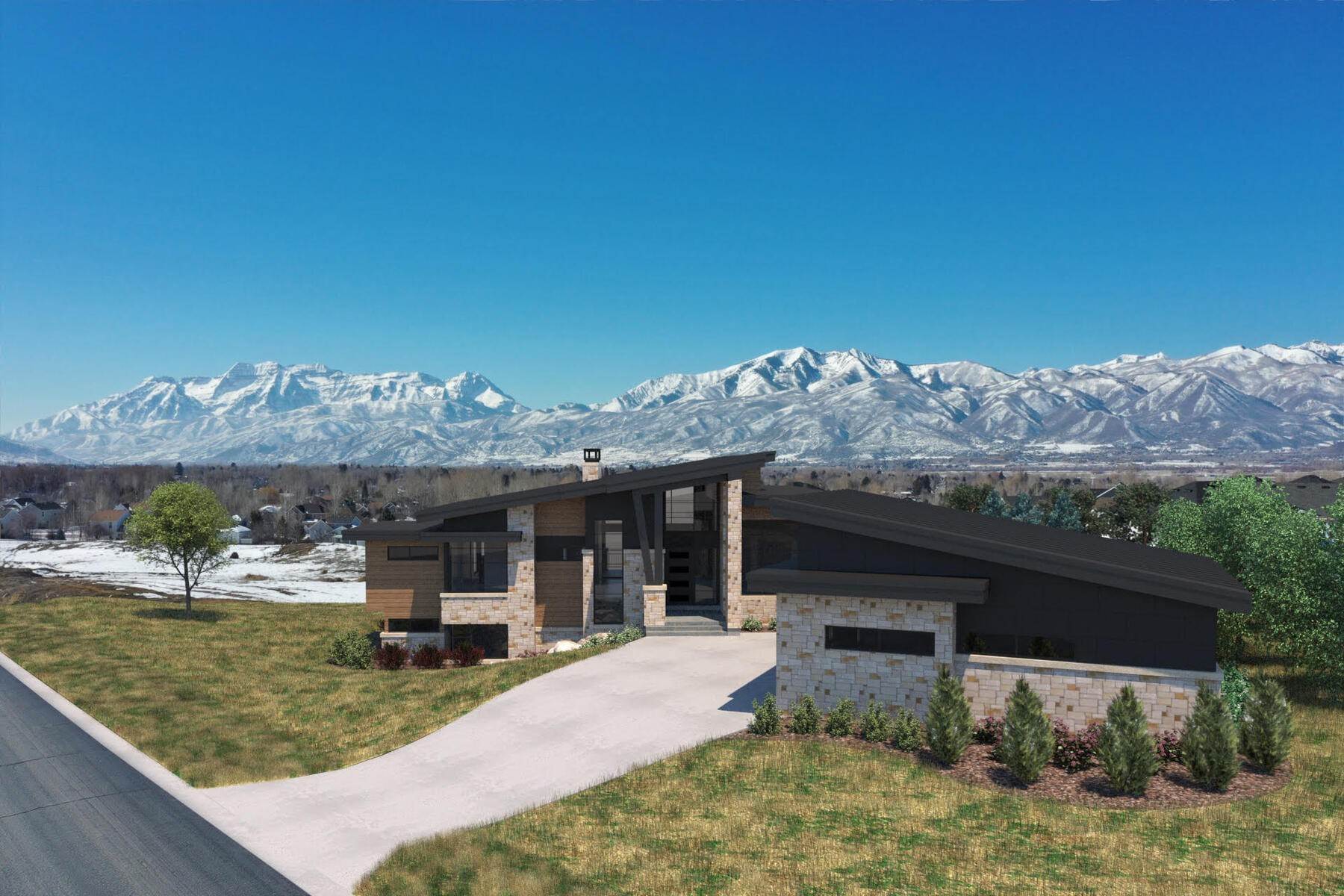 Single Family Homes for Sale at New Construction Mountain Retreat with Stunning Views of Mt. Timpanogos! 431 N. Haystack Mountain Drive Heber City, Utah 84032 United States