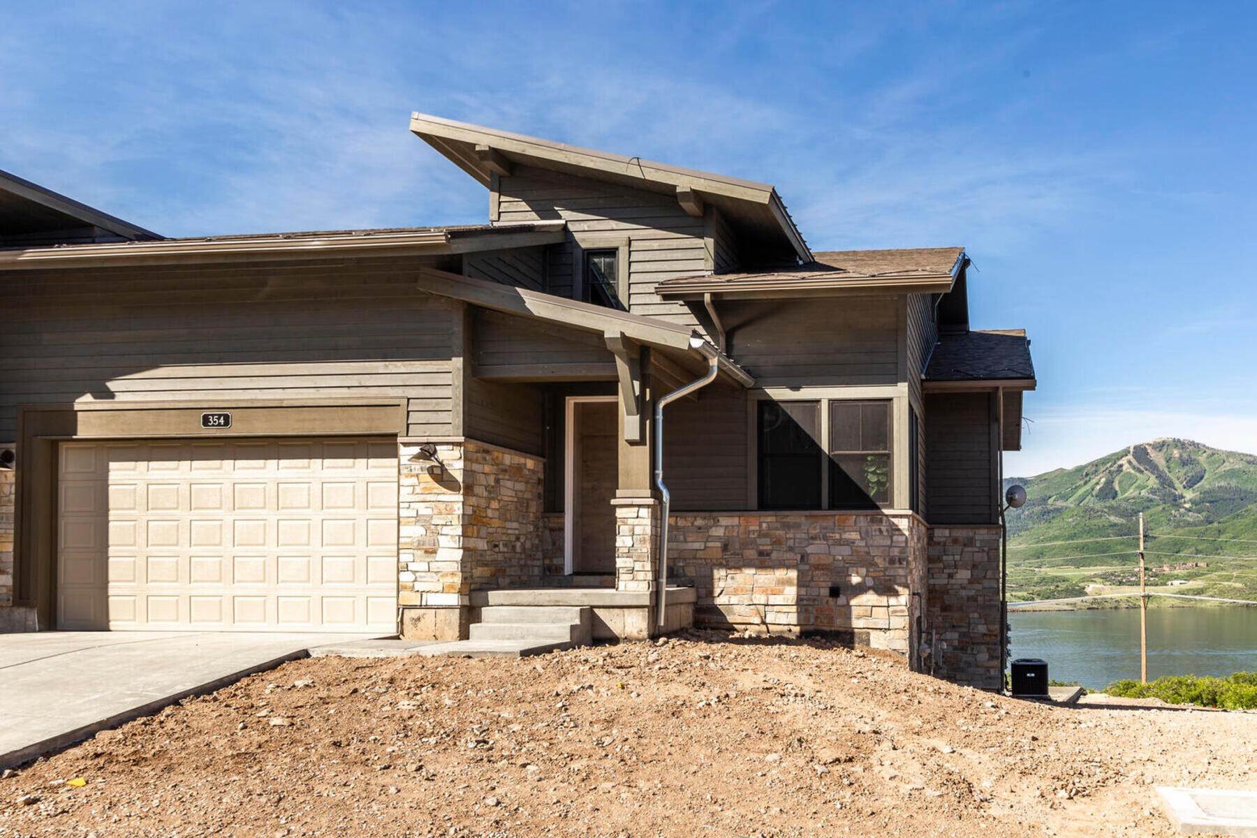 Townhouse for Sale at New Lakefront Community with Views of Deer Valley Resort & Jordanelle Reservoir 408 E Overlook Loop, Lot 14, Phase 2 Hideout Canyon, Utah 84036 United States