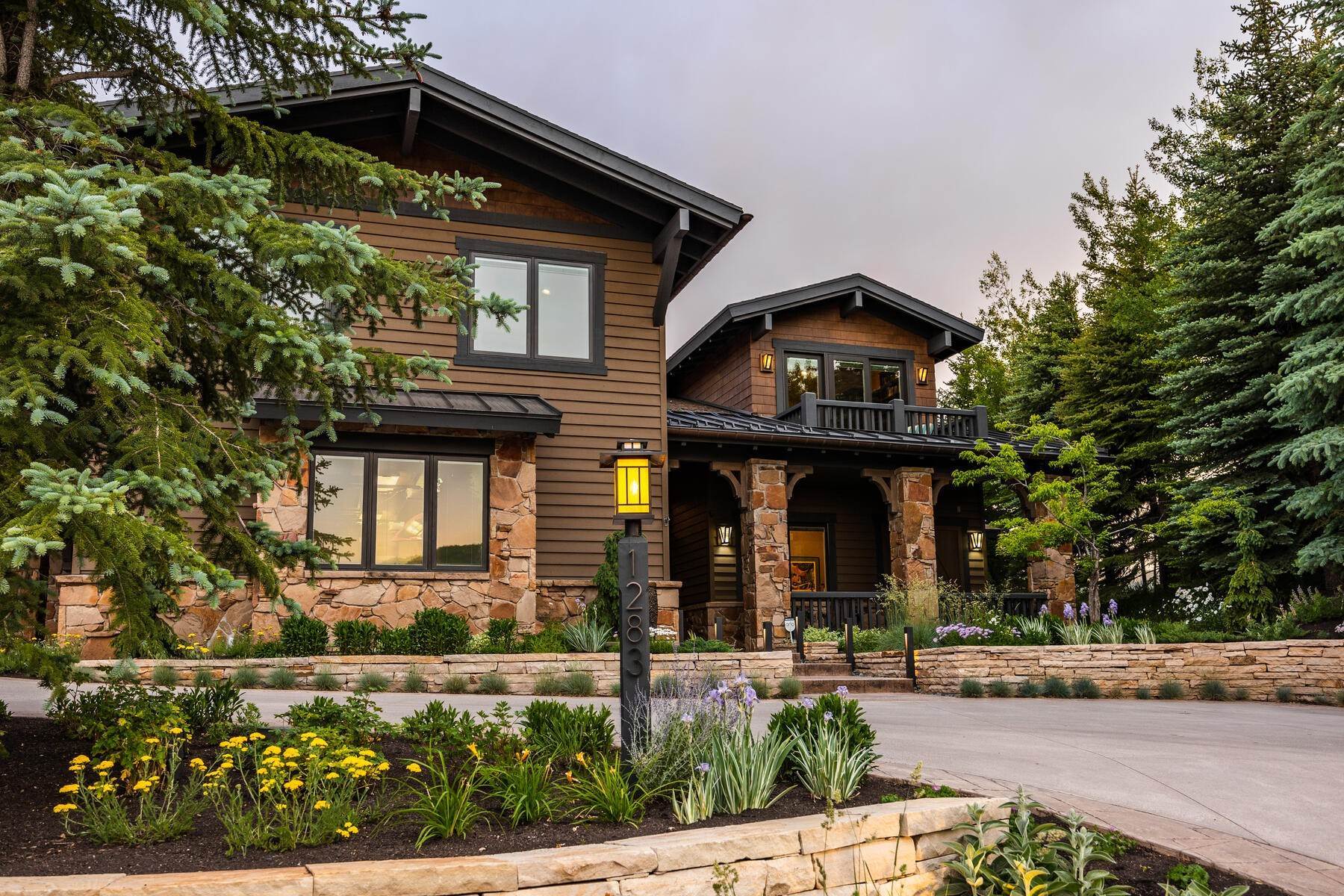Single Family Homes for Sale at Outstanding Glenwild Estate 1283 Snow Berry Street Park City, Utah 84098 United States