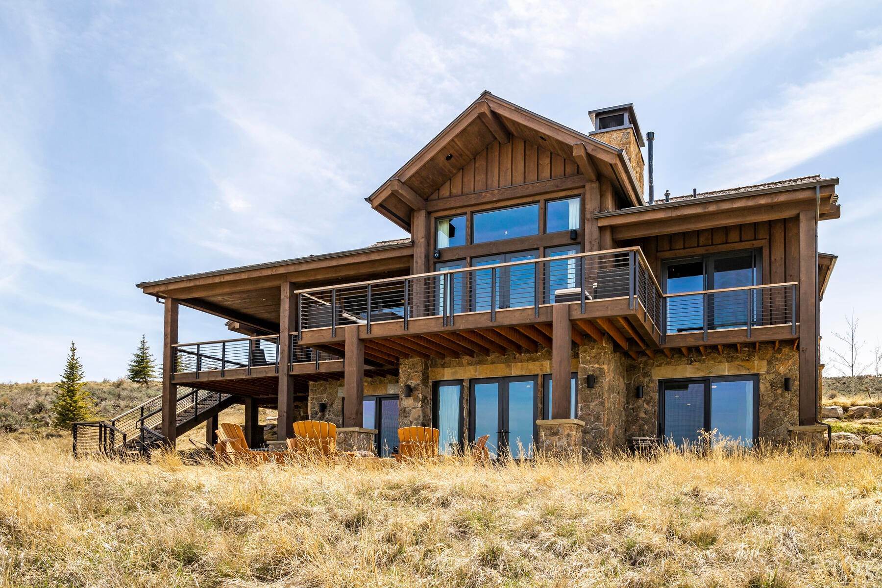 36. Single Family Homes for Sale at The Popular Juniper Cabin at Victory Ranch with just the Right Views! 6625 E Moon Light Dr Heber City, Utah 84032 United States