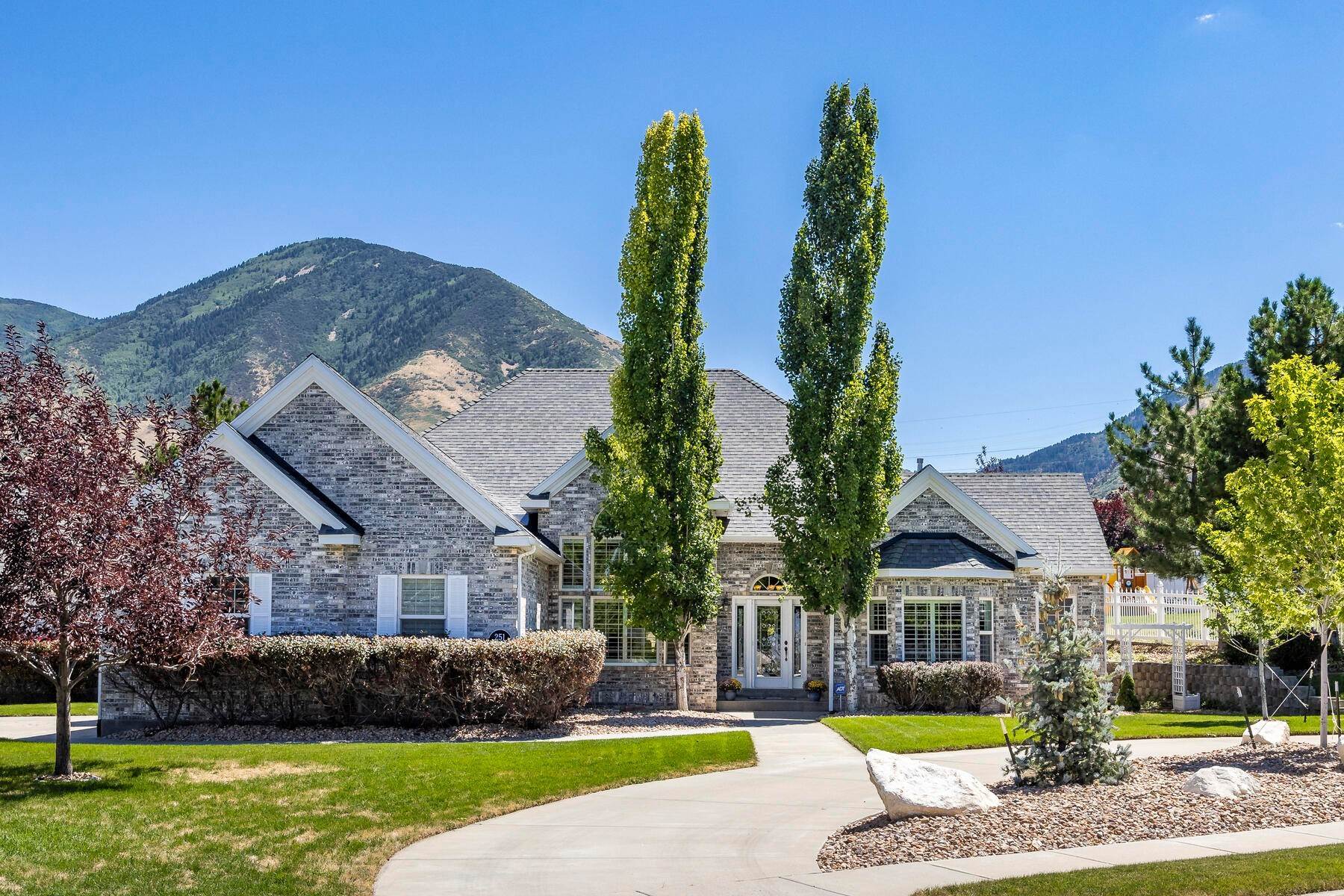 Single Family Homes for Sale at Beautiful Custom Brick Rambler 251 E Benchview Dr Tooele, Utah 84074 United States