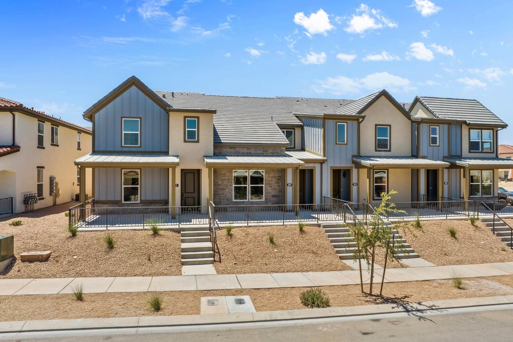 1. Townhouse for Sale at New Southwestern Contemporary Homes with Incredible Amenities in St. George 699 W Claystone Drive, Lot 21 Block 8 St. George, Utah 84790 United States