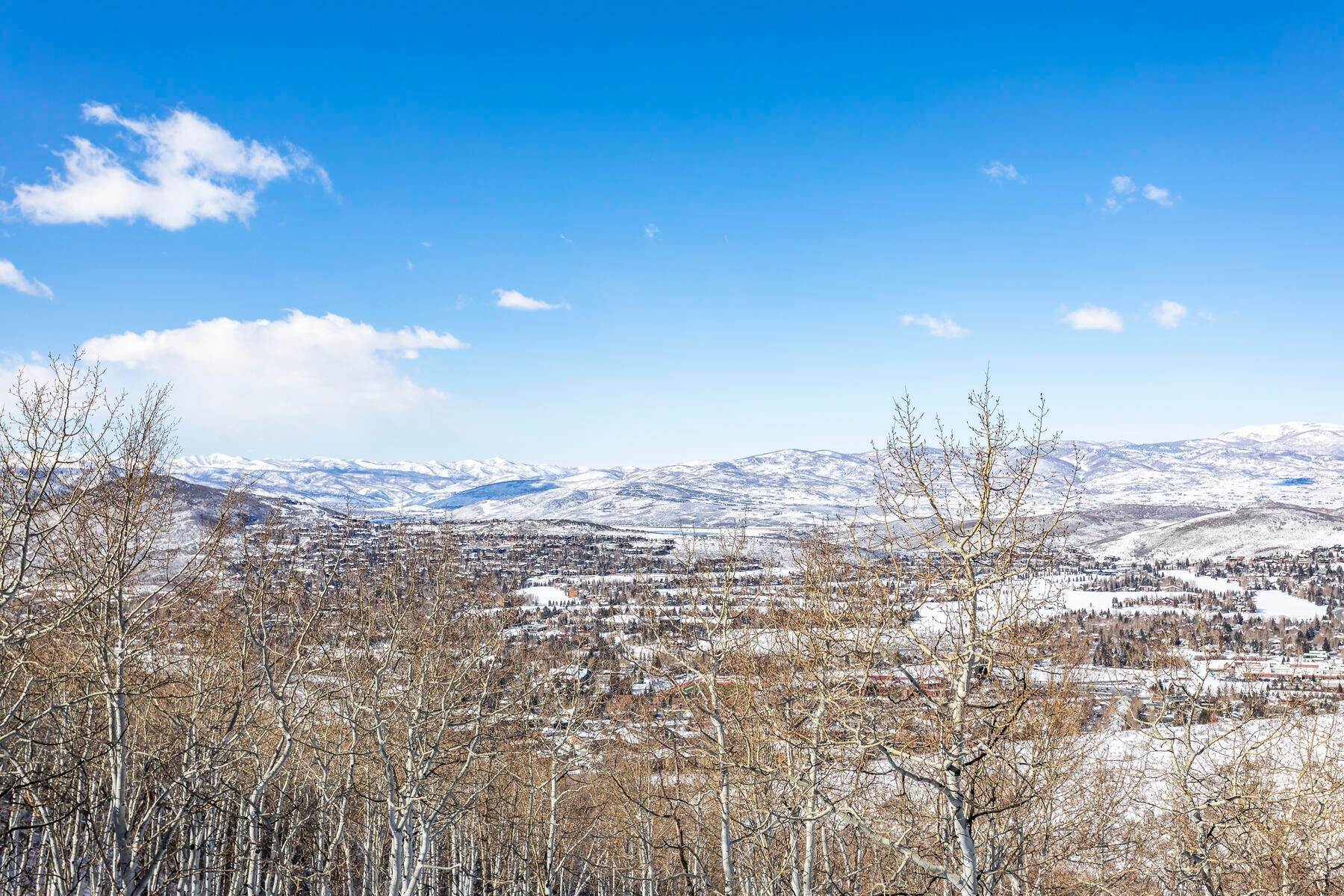 28. Single Family Homes for Sale at Exquisite Custom Home with Panoramic Views 2 minutes from the base of Park City 1422 Aerie Drive Park City, Utah 84060 United States