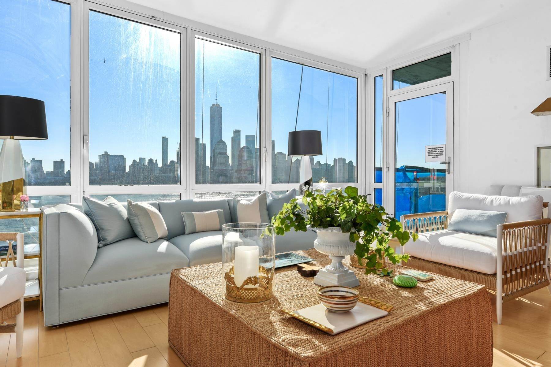 Condominiums for Sale at Stunning Views at Crystal Point 2 2nd Street #802 Jersey City, New Jersey 07302 United States