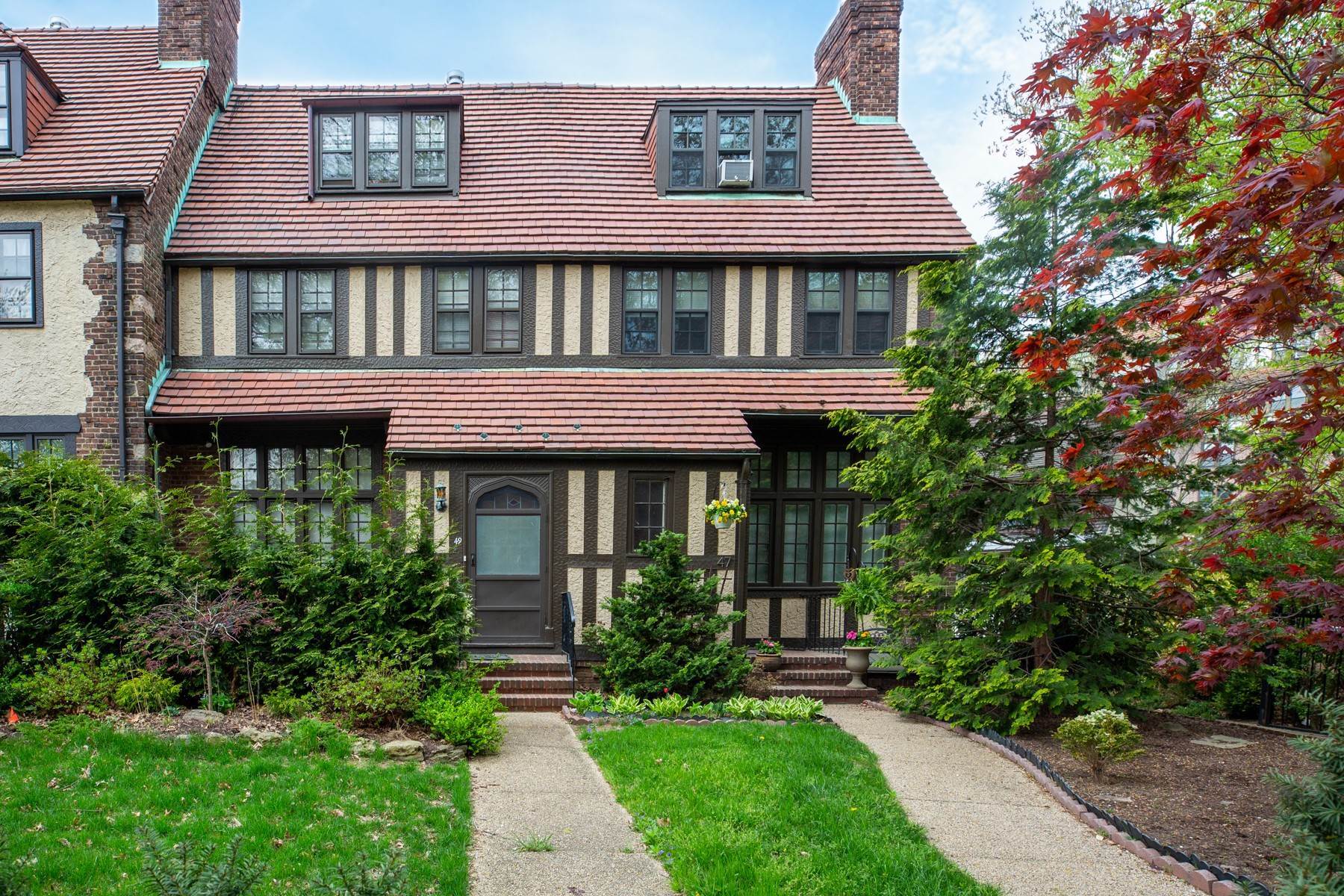 Single Family Homes for Sale at ‘FOREST HILLS GARDENS' WORK OF ART’ 47 Continental Avenue, Forest Hills Gardens, Forest Hills, New York 11375 United States