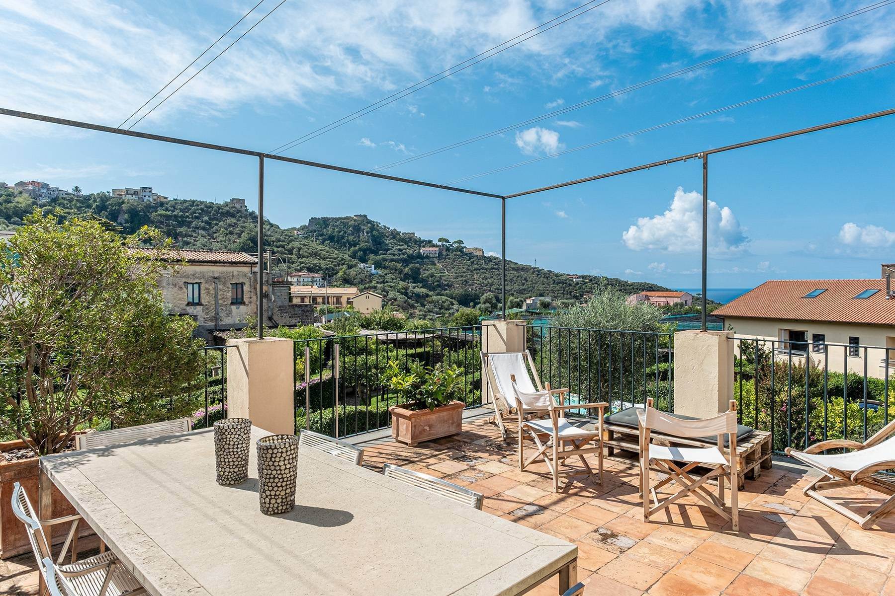 Apartments for Sale at Beautiful apartment overlooking the greenery and the sea Massa Lubrense, Naples Italy