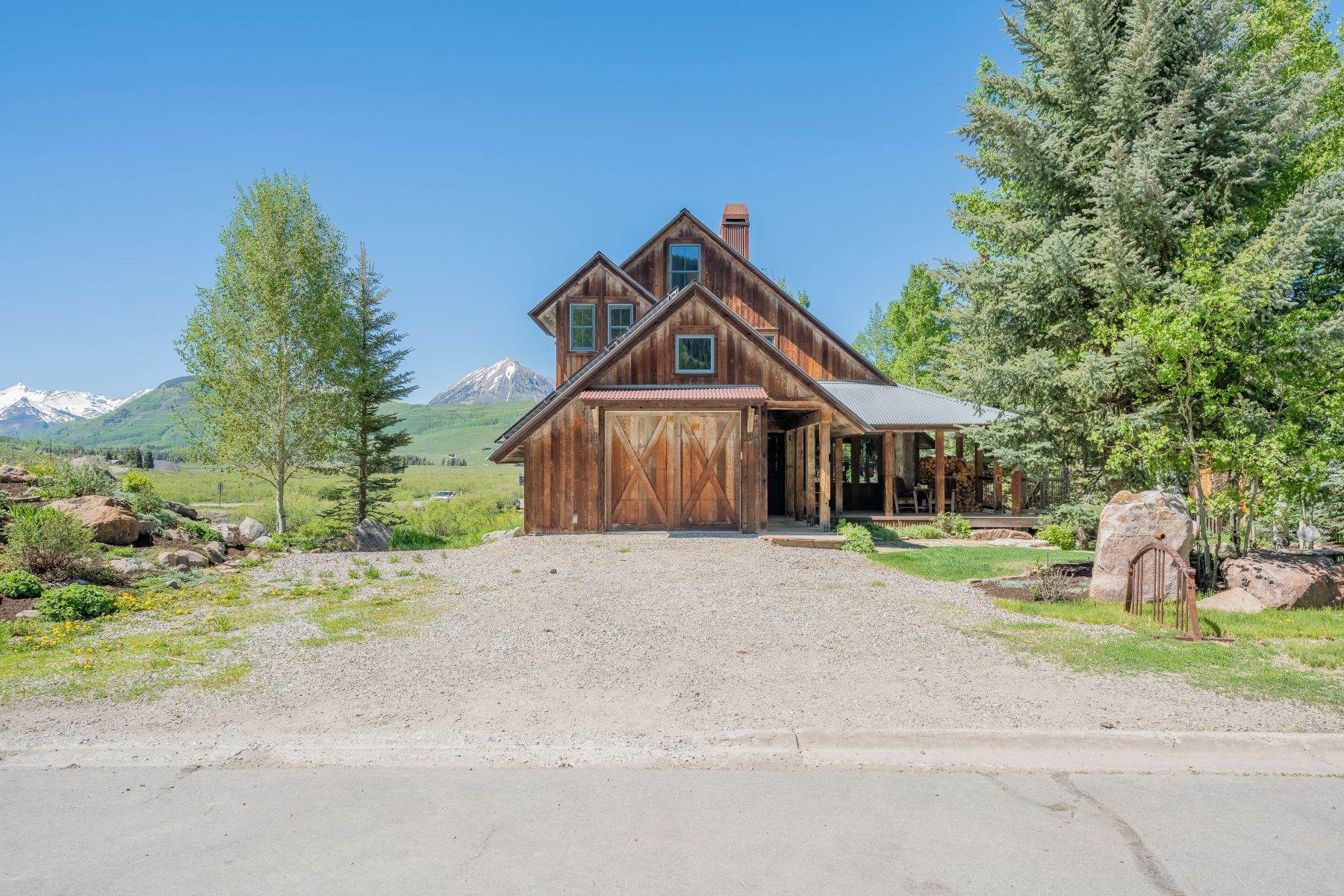 Single Family Homes for Sale at One-Of-A-Kind Property That Cannot Be Replicated In The Town of Crested Butte 1 Teocalli Avenue Crested Butte, Colorado 81224 United States