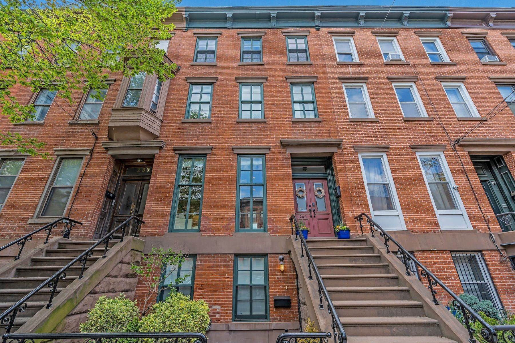 Single Family Homes for Sale at Downtown Grove St Brownstone 241 Grove St Jersey City, New Jersey 07302 United States
