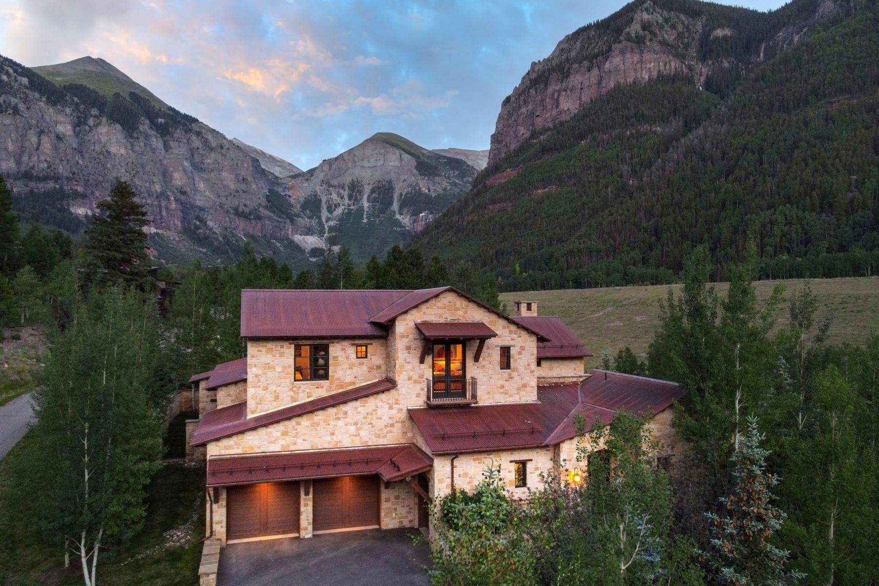 Single Family Homes for Sale at Idarado Legacy Estate 180 Liberty Bell Lane Telluride, Colorado 81435 United States