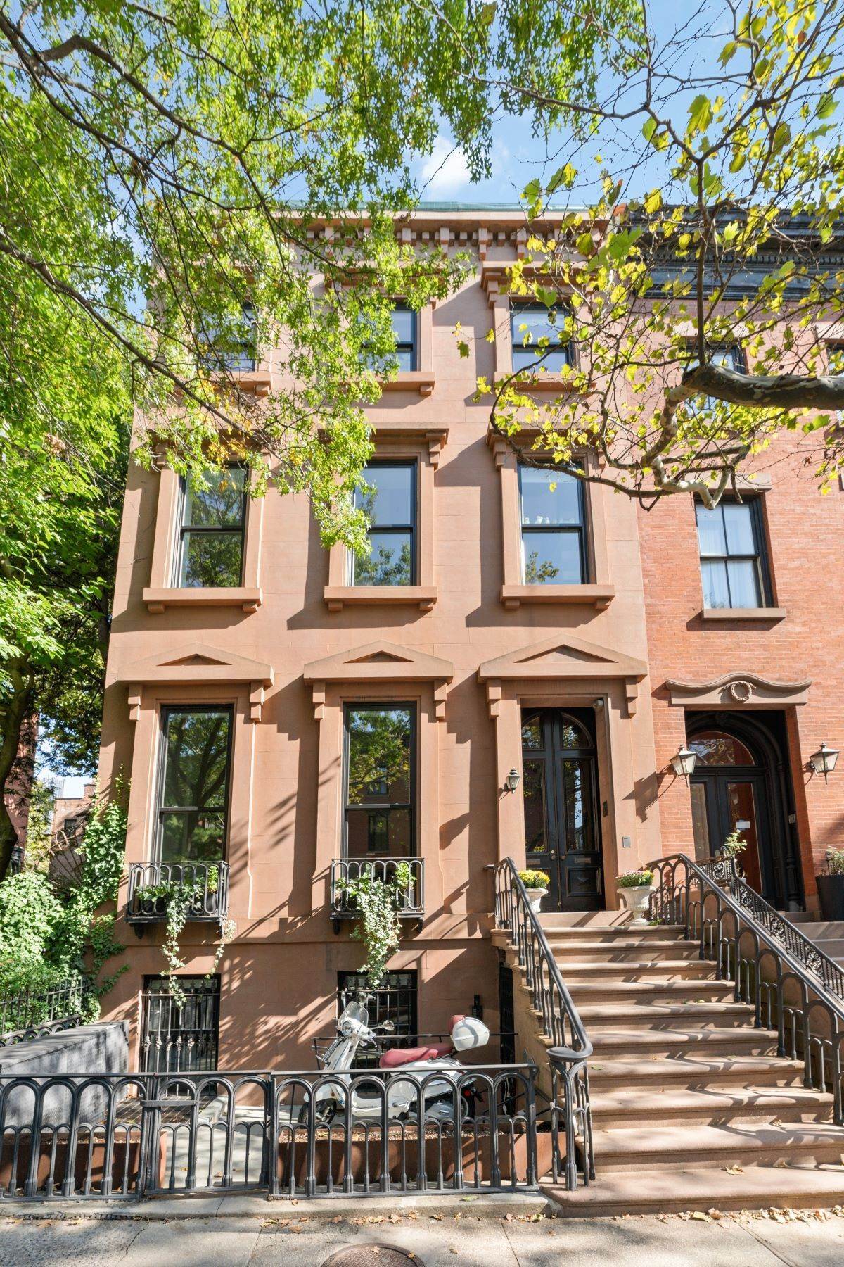 Townhouse for Sale at Meticulously Designed 25’ Brownstone 227 Clinton Street Brooklyn, New York 11201 United States