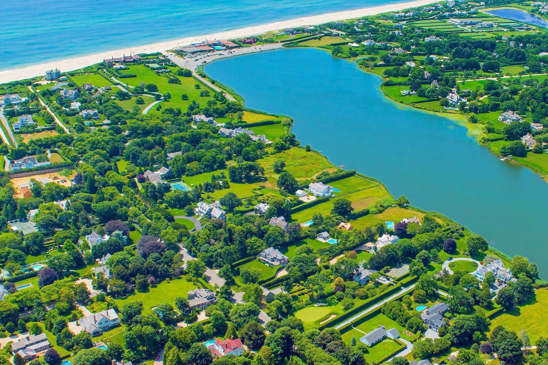 Single Family Homes for Sale at Ocean Side in Southampton Village 267 S Main Street Southampton, New York 11968 United States