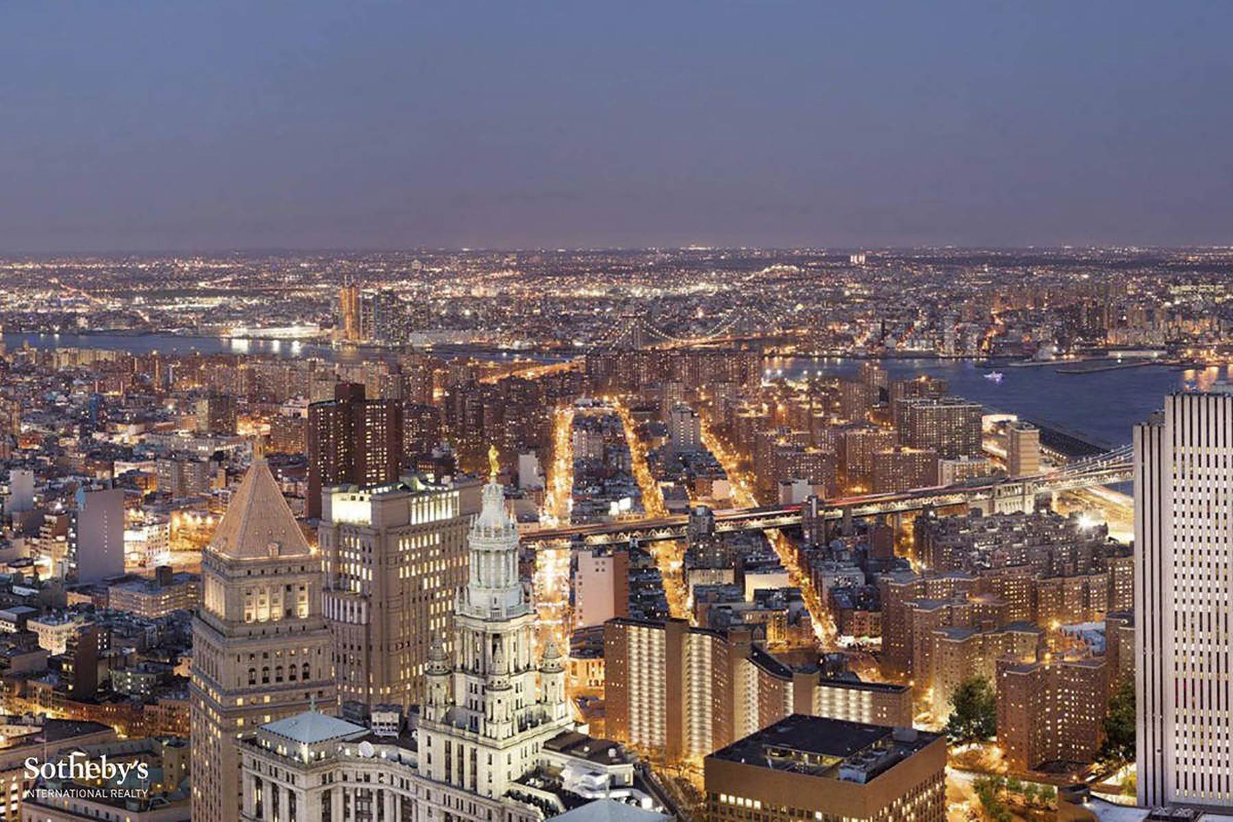 22. Condominiums for Sale at The Woolworth Tower Residences 2 Park Place, Pinnacle Penthouse and 49th Floor New York, New York 10007 United States