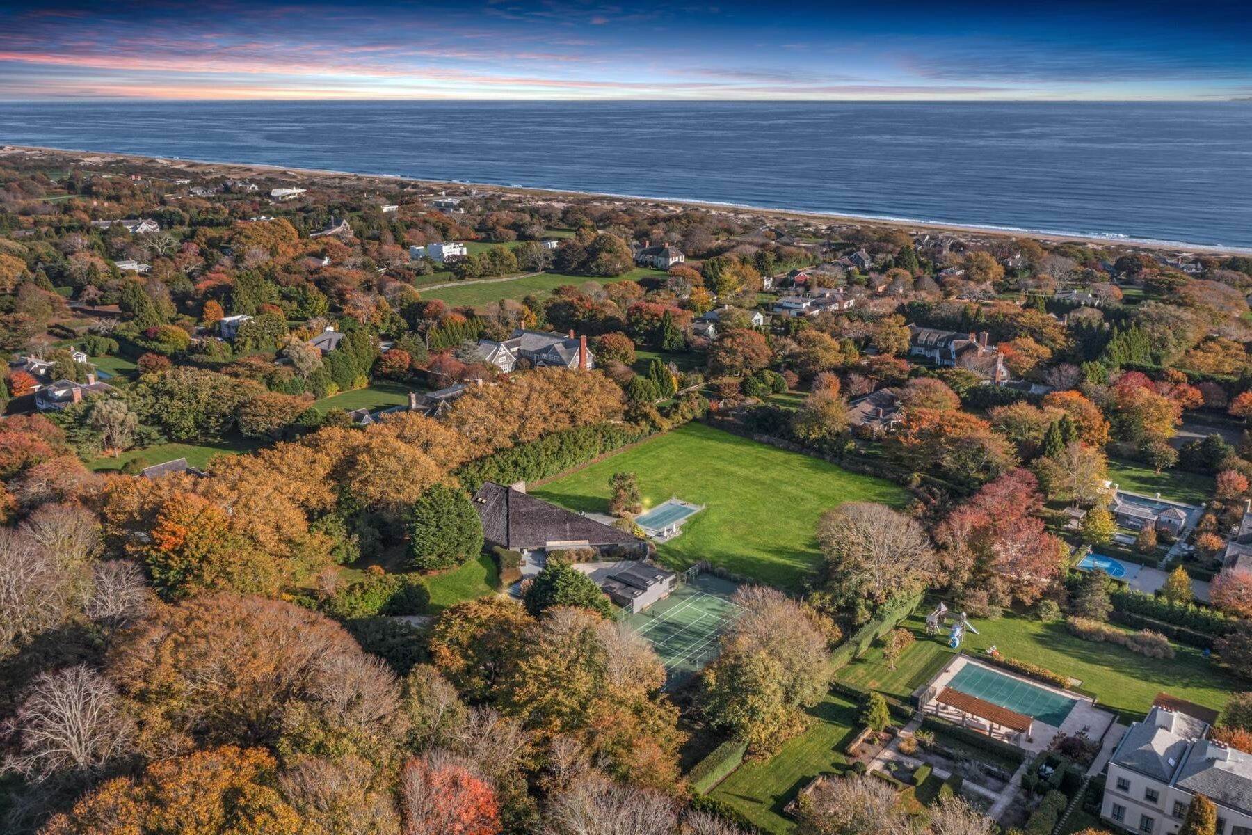 Single Family Homes for Sale at Further Lane Norman Jaffe Masterpiece on 3 acres 100 Further Lane East Hampton, New York 11937 United States