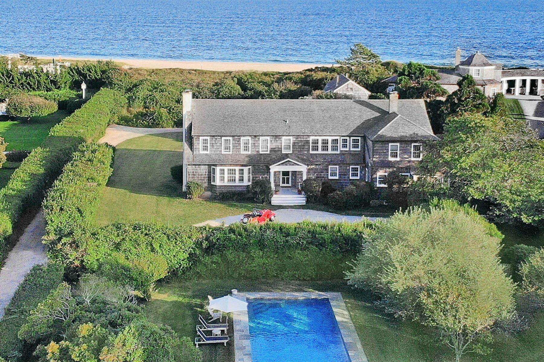 Single Family Homes for Sale at West End Road Oceanfront Estate 15 West End Road East Hampton, New York 11937 United States
