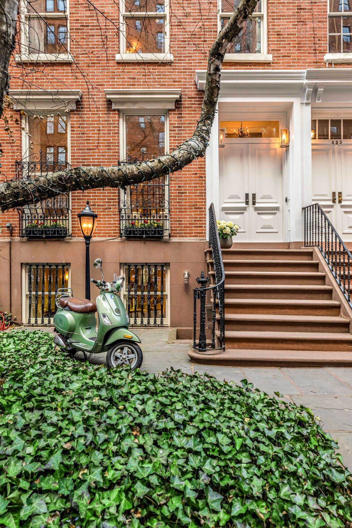 Townhouse for Sale at Historic Chelsea Townhome Revisited 455 West 24th Street New York, New York 10011 United States