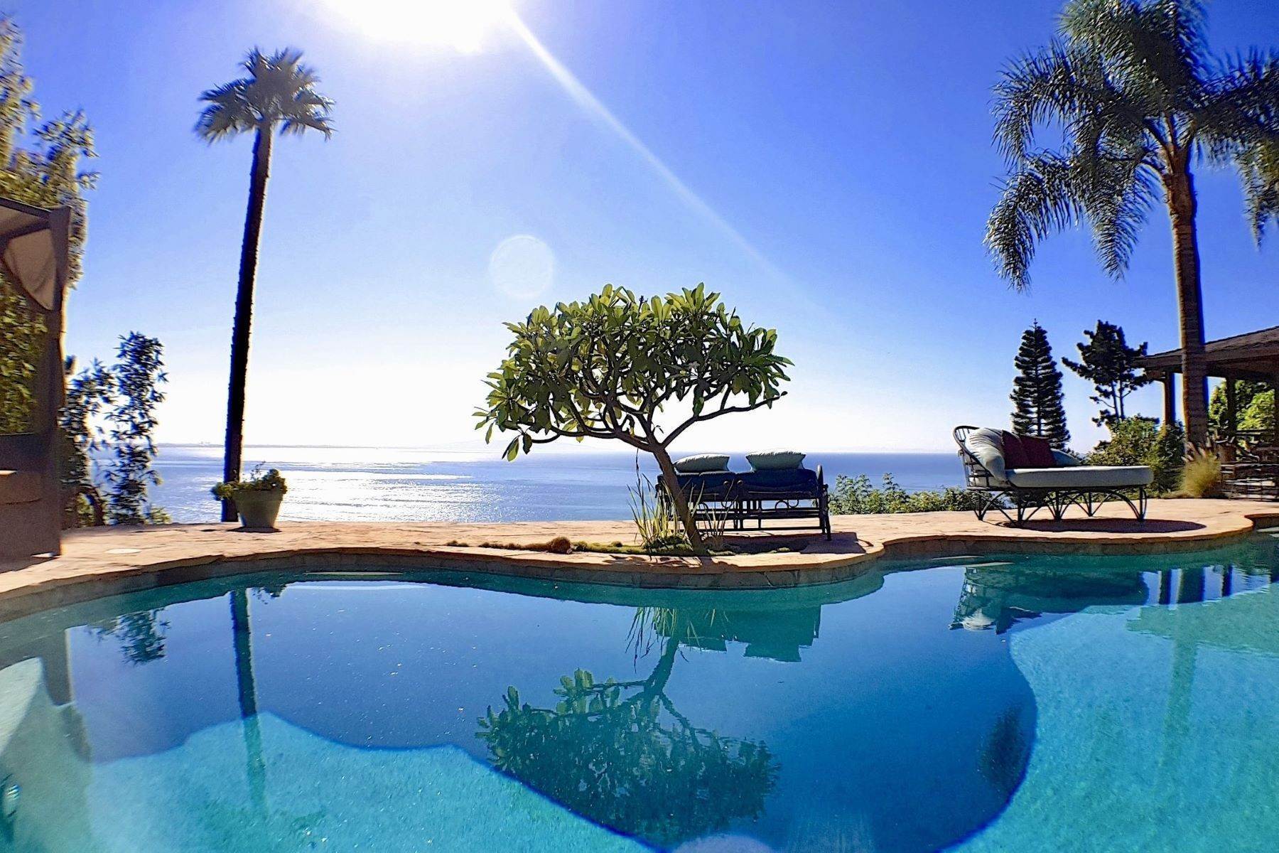 Single Family Homes for Sale at Balinese-Style Malibu Villa 20404 Little Rock Way Malibu, California 90265 United States