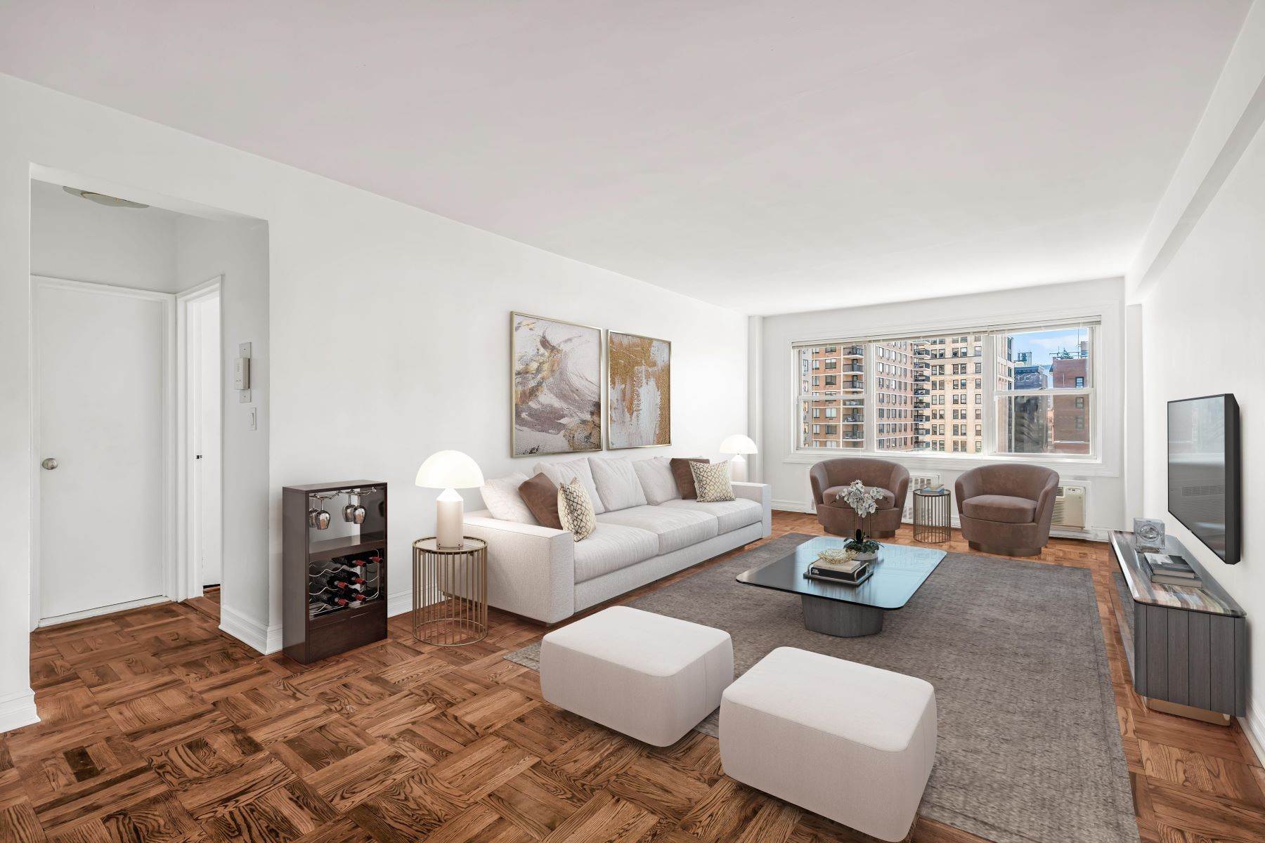Apartments for Sale at South/East High Floor Corner One Bedroom 40 East 9th Street, 11K New York, New York 10003 United States