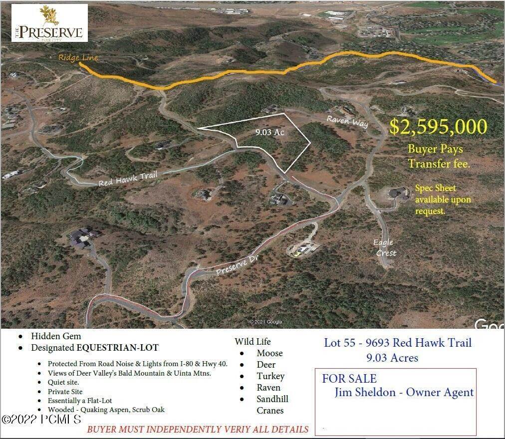 Residential Lots & Land for Sale at 9693 Red Hawk Trail Park City, Utah 84098 United States
