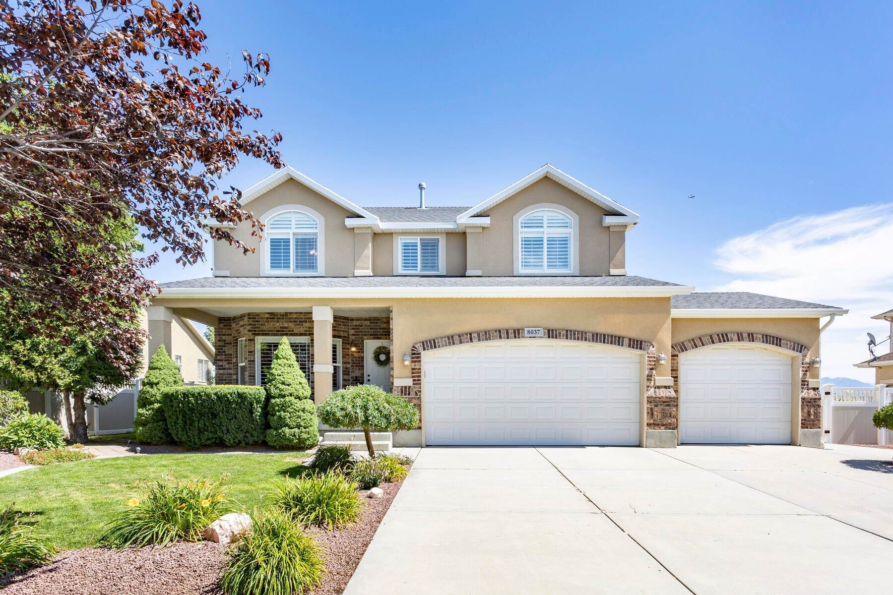 Single Family Homes for Sale at Meticulously Updated 2-Story with Room for Growth 8037 S Big Spring Dr West Jordan, Utah 84081 United States