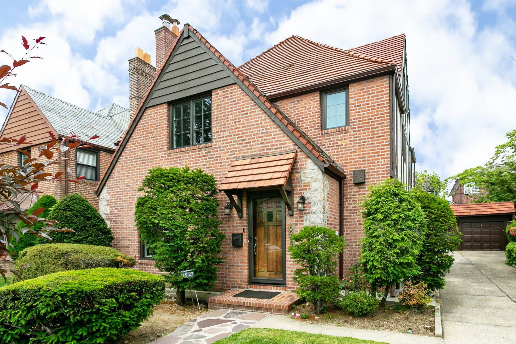 Single Family Homes for Sale at 'DETACHED VAN COURT TUDOR WITH AN EXCEPTIONAL RENOVATION' 69-27 Ingram Street, Forest Hills Van Court, Forest Hills, New York 11375 United States