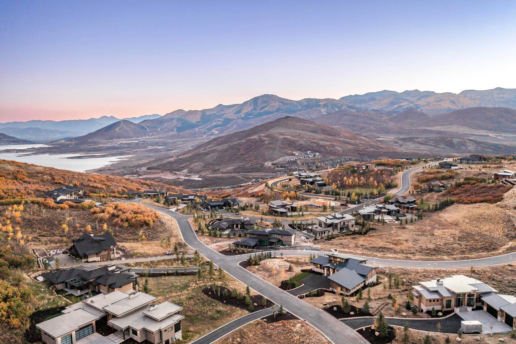 2. Single Family Homes for Sale at Custom, New Construction, Mountain Modern Home with Striking Views 14155 N Panorama Parkway Heber City, Utah 84032 United States